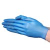 Vguard A23A2, Vinyl Disposable Gloves, 2.8 mil Palm, Vinyl, Powder-Free, Medium, 1000 PK, Blue A23A22